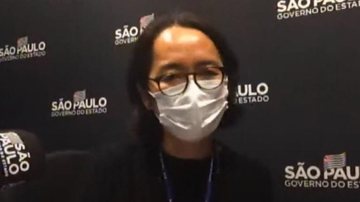 Imagem Entrevista com Dra. Helena Sato, coord. do Programa Estadual de Imunização de SP