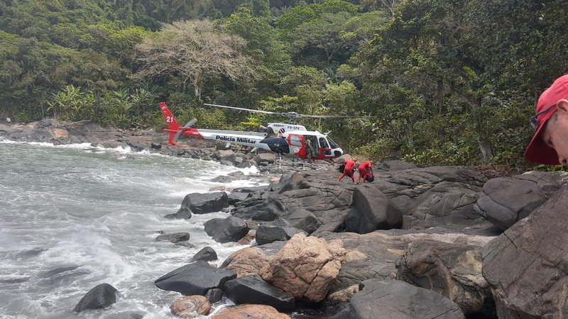 helicoptero aguia resgate - Arquivo Pessoal/Thiago Araújo