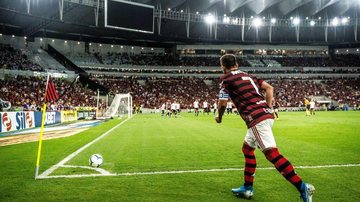 Diego lamenta chances perdidas pelo Flamengo após empate com Bragantino - Alexandre Vidal / CR Flamengo