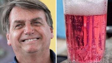 Presidente da república ao lado do refrigerante Guaraná Jesus - Reprodução/Internet