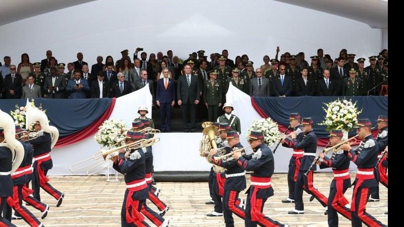 Ataque aconteceria em Três Corações (MG), em 29 de novembro de 2019, durante uma formatura militar Homem que planejou atentado contra Bolsonaro em MG é indiciado - Marcos Corrêa/PR