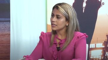 Imagem Entrevista com Thaisy Guerra, diretora de Atenção Básica de Guarujá