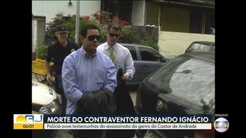 Bicheiro Fernando Iggnácio é assassinado no Rio de Janeiro - Reprodução/TV Globo