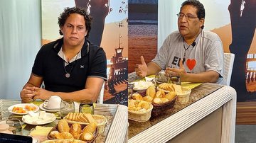 Candidatos a prefeito Gleivison (MDB) e Sombra (PTC) são entrevistados do Café da Manhã - TV Cultura Litoral