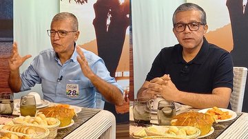 Candidatos a prefeito Miguel Calmon e Professor Valter são entrevistados do Café da Manhã - TV Cultura Litoral