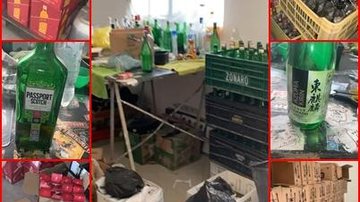 Polícia Civil localiza fábrica clandestina de bebidas em Atibaia
