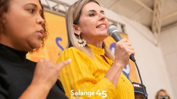 Solange Freitas comprova residência em SV e segue na disputa - Reprodução/Facebook