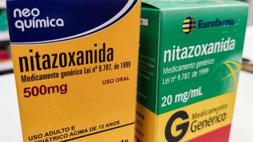 Imagem Nitazoxanida reduz carga viral de pacientes com covid-19, aponta pesquisa