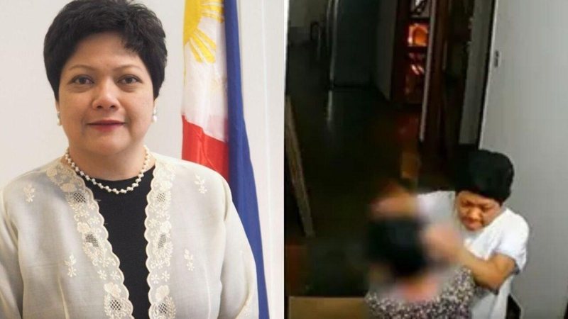 Imagem Embaixadora das Filipinas agride empregada no Brasil