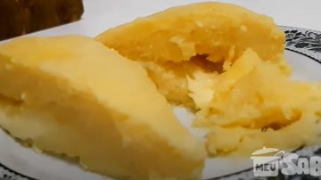 Pamonha com queijo