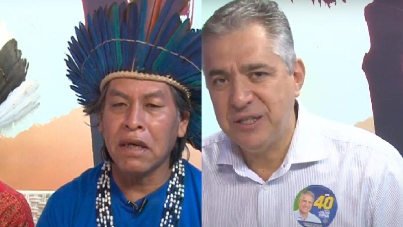 Imagem Entrevista com representantes da Aldeia Rio Silveira e candidato Valter Suman