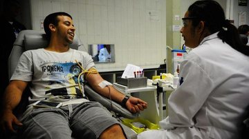 Estoques de sangue em SP estão em situação crítica - © Tânia Rêgo/Agência Brasil