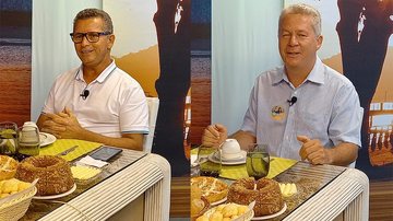 Candidatos a prefeito Ulisses Moreira Neto e Valdir Veríssimo são entrevistados do Café da Manhã - TV Cultura Litoral