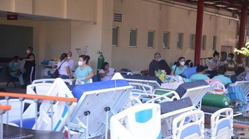 Morre segunda vítima após incêndio do Hospital Federal de Bonsucesso - © Tânia Rêgo/Agência Brasil
