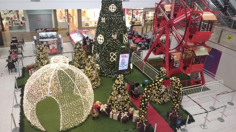 Shopping Parque Balneário sorteia carro Okm e estreia Papai Noel virtual - Divulgação/Parque Balneário