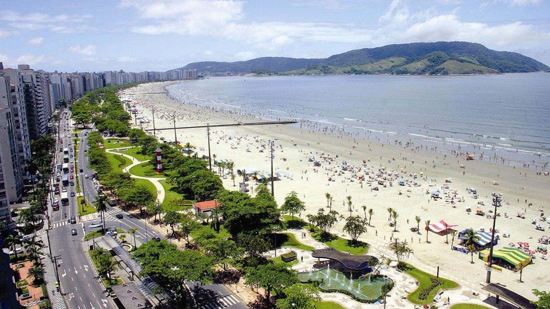 Fase amarela em Santos: o que está liberado nas praias - Divulgação