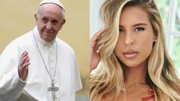 Imagem Conta do Papa no Instagram curte foto sensual de brasileira