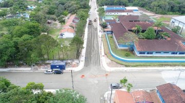 Boraceia socorrida: esquecida por duas décadas, bairro começa a receber obras de infraestrutura - Divulgação/Prefeitura de Bertioga