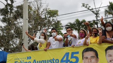 Imagem São Sebastião: Felipe Augusto é reeleito com 52% dos votos