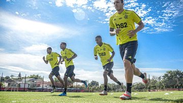 Natan ou Gustavo Henrique, o dilema de Rogério Ceni na defesa do Flamengo - Alexandre Vidal / CR Flamengo