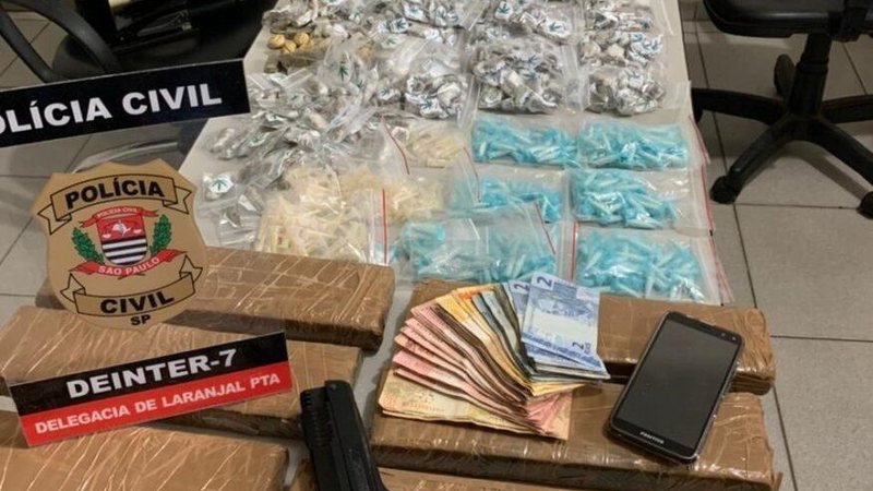 Polícia Civil de Laranjal Paulista realiza ações de combate à criminalidade e prende dois homens - Reprodução/Policia Civil
