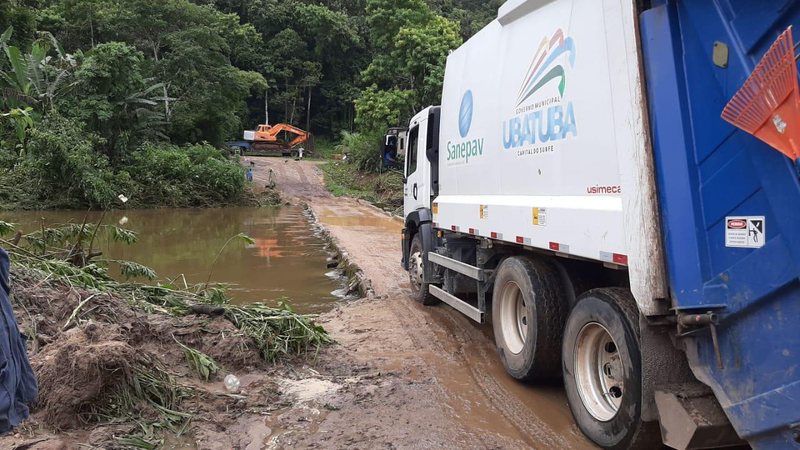 Chuvas afetam abastecimento em Ubatuba e Caraguatatuba - Arquivo/Reprodução
