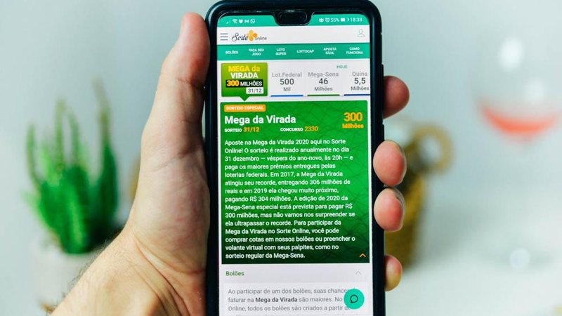Mega da Virada: como apostar online pelo celular e computador 
