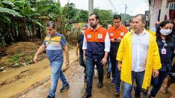 Chuva forte deixa famílias desalojadas no estado do Rio - © Carlos Magno/Governo do Estado do Rio de Janeiro