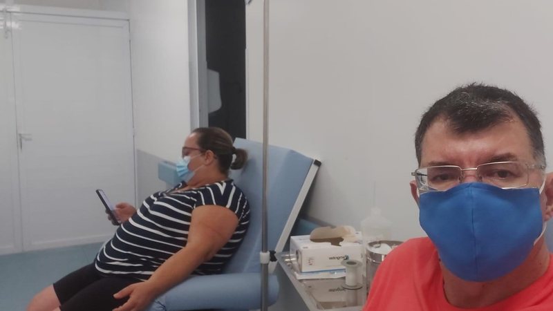 Vereador Pixoxó, de São Sebastião, foi intubado nesta terça-feira (19) - Divulgação/Reprodução Facebook