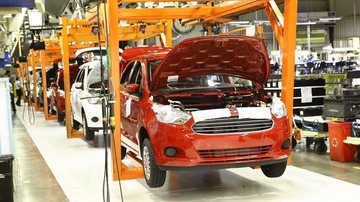 Fábrica do Ford Ka, no Ceará, uma das unidades a ser fechada - Divulgação/Ford