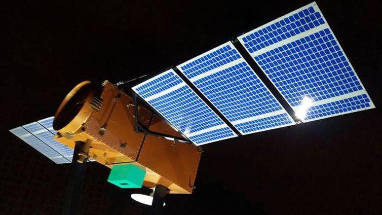 Satélite Amazonia 1 é embarcado para a Índia - © Divulgação/Inpe