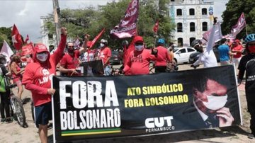 Imagem Manifestações contra Bolsonaro viram piada na internet