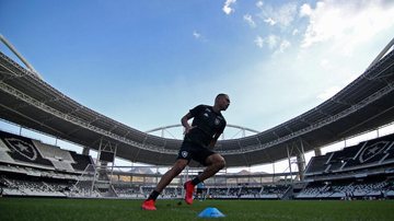 Helerson comemora volta ao Botafogo após tempo afastado - Vitor Silva / Botafogo