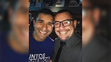 Prefeito Caio Cunha (à esquerda) ao lado de Reinaldo Barreiros (à direita) Escolha de secretário-adjunto gera polêmica em Mogi das Cruzes - Reprodução/Facebook