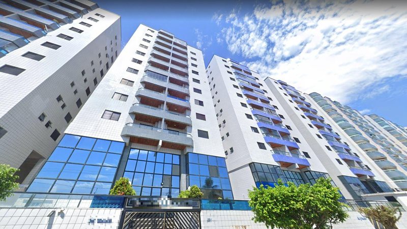 Bicicletas são furtadas por hóspede de cobertura em Praia Grande - Reprodução/Google Street View