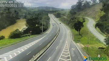 Imagem Rodovia dos Tamoios: confira como está o trânsito