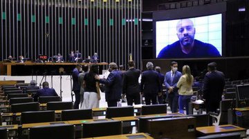 Câmara mantém prisão de Daniel Silveira - © Michel Jesus/Câmara dos Deputados