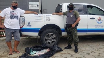 Imagem Policiamento Ambiental Marítimo flagra pesca irregular em São Sebastião