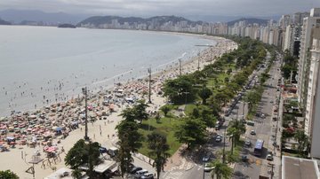 Um a cada quatro seguidores do Instagram da Secretaria de Turismo do estado de São Paulo escolheu Santos como destino favorito para passar - Divulgação/ PMS