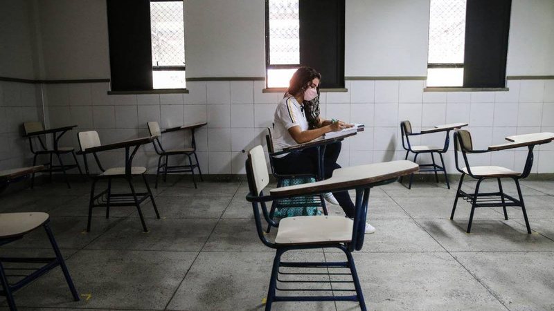 Imagem Segundo dia de Enem tem abstenção de 55,3%