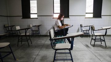 Imagem Segundo dia de Enem tem abstenção de 55,3%