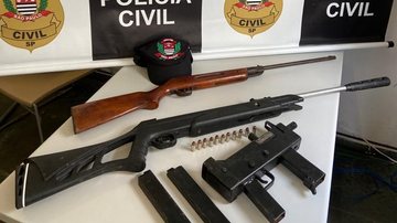 Polícia Civil prende trio e apreende armas em Tremembé