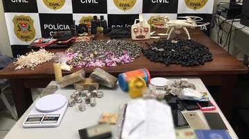 Polícia Civil de Ubatuba detém nove pessoas e apreende 4,5 mil porções de drogas durante operação - Reprodução/Policia Civil