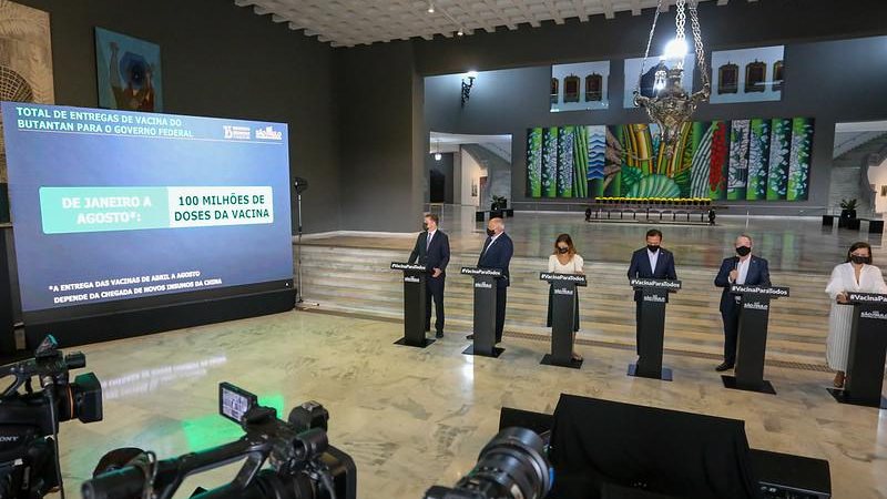 Baixada Santista e Litoral Norte seguem nas fazes amarela e laranja respectivamente - Reprodução/ Governo do Estado