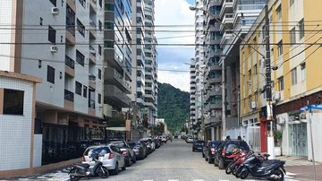 Carona começou no Boqueirão. Marceneiro declarou que não conhecia os jovens Enfermeiro toma um pau em praia grande - Foto: Google Mapas