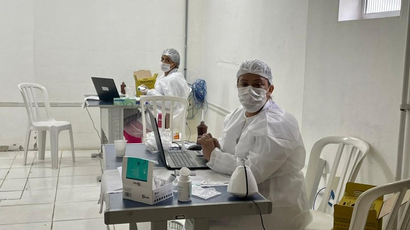 Imagem Ilhabela realiza testagem de Covid-19 em profissionais da rede municipal de educação