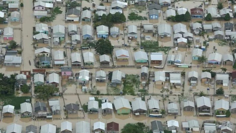 Imagem Acre decreta estado de calamidade pública devido a enchente