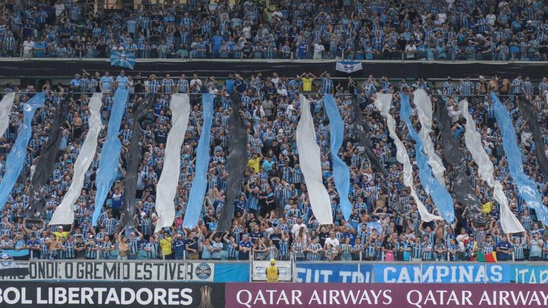 Responsável pelo empate, Pedro Lucas celebra primeiro gol com a camisa do Grêmio - Divulgação Internet