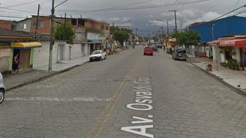 Criminoso recebeu policiais com tiros após roubar R$ 70,00 e dois cartões de crédito - Reprodução/ Google Street View
