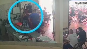 Cédulas utilizadas seriam de R$ 200,00 - Reprodução/ Videomonitoramento